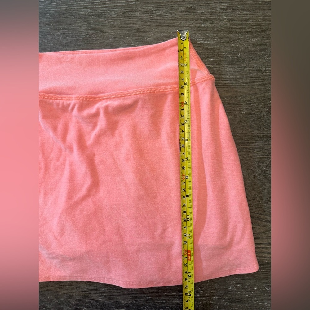 NWOT Beyond Yoga Spacedye Movement Electric Peach Heather Skort Size XS SKU:30 - Picture 8 of 12